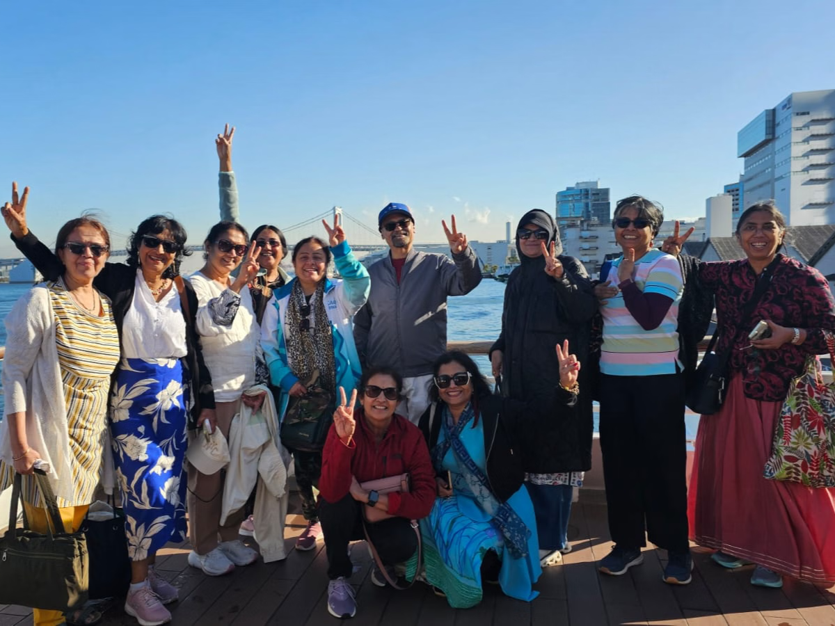 Tokyo Bay cruise with skyline views