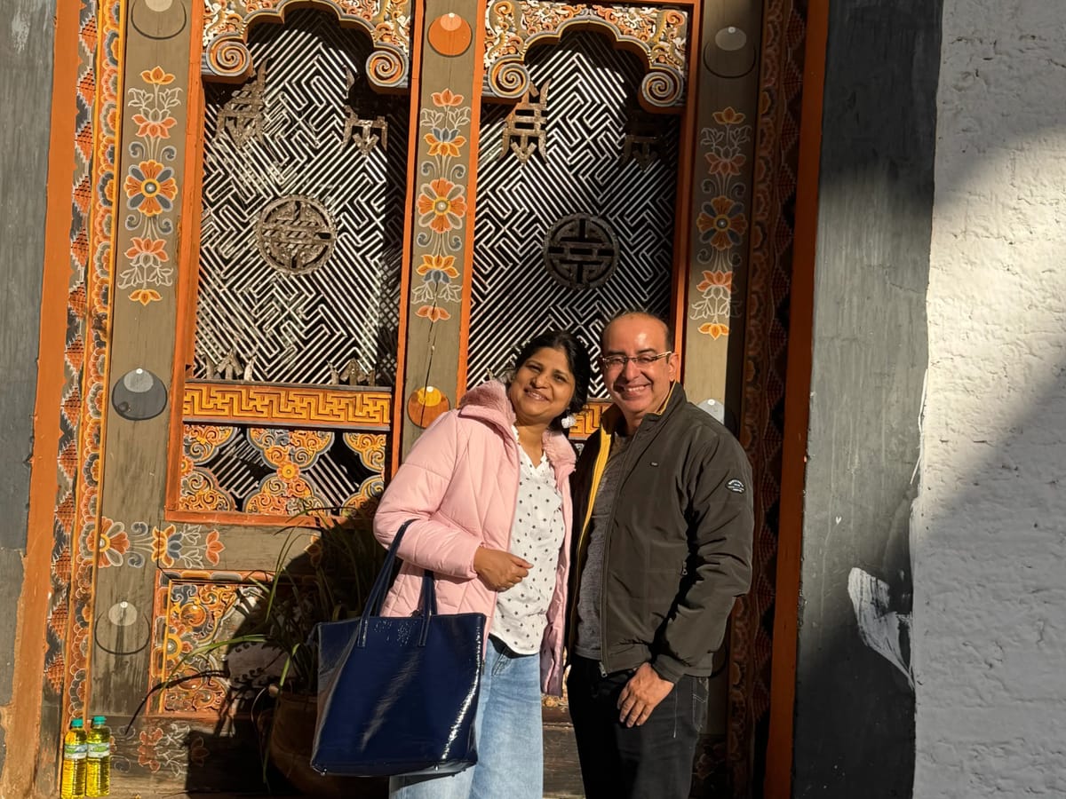 Ronak and His Wife's Bhutan Trip with Thrillophilia
