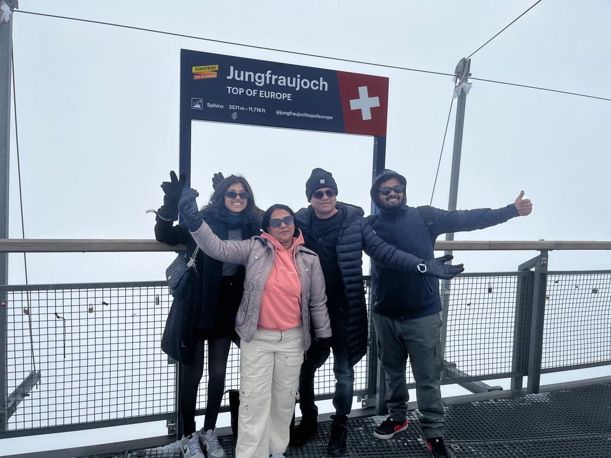 Simpi and Dharmashree’s 13 Smooth Days Across Europe with Thrillophilia