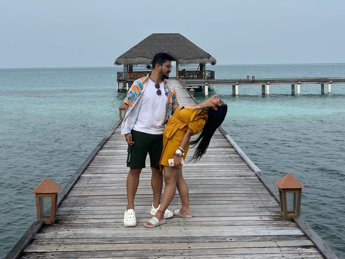 Arkyodeep and Tapapriya’s 5 Days Across Maldives with Thrillophilia