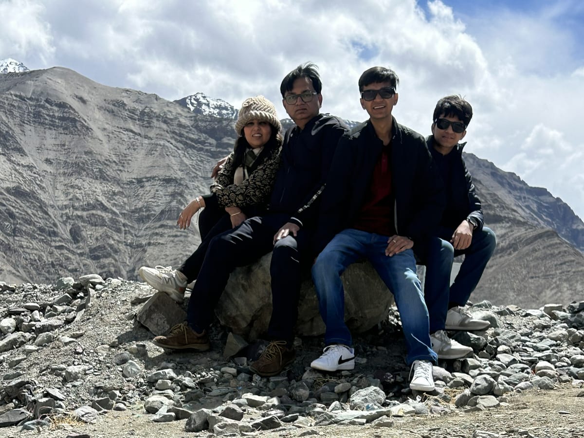 Rajvansh Poddar's Ladakh tour with Thrillophilia: The Story of High Passes and Higher Memories