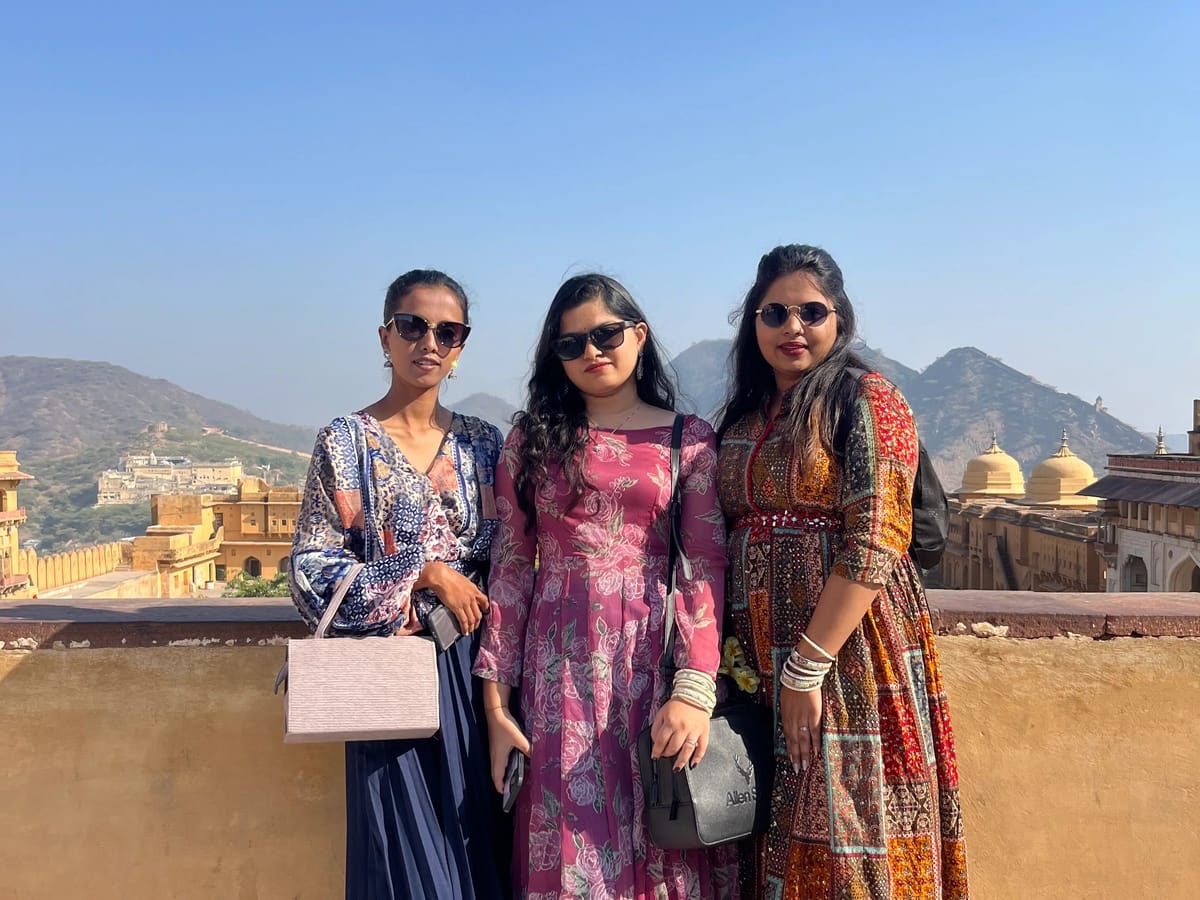 Girls' trip to the land of Royalty: Yogitha's, Meghana's, and Deepika's Trip to Rajasthan with Thrillophilia