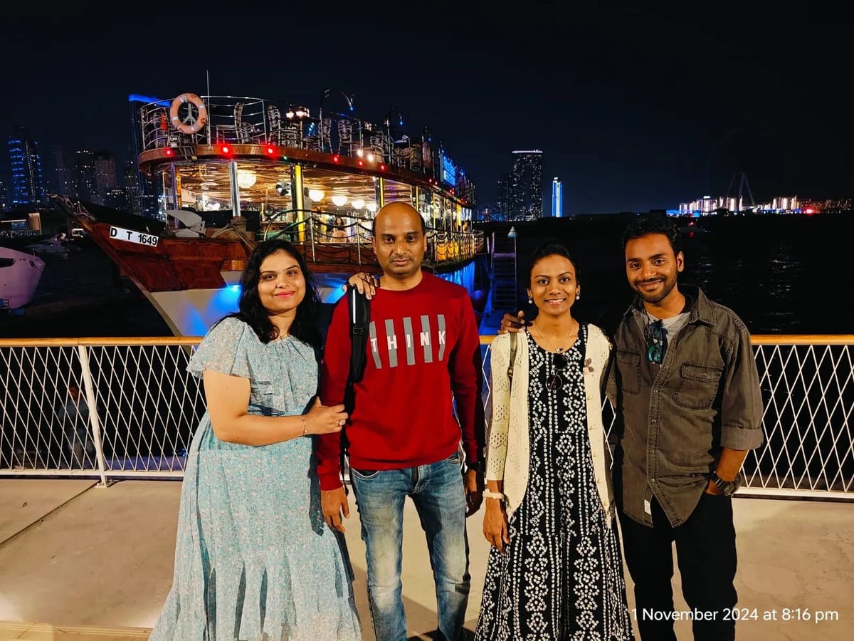 Ashok Kumar Tabjuil’s Dubai Holiday with Thrillophilia: Seven Days of Skyline Views, Desert Adventures & Family Fun