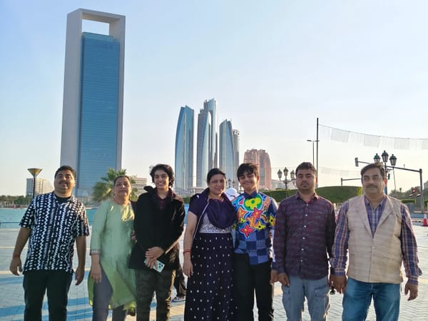 Eleven Travellers, One Smooth Journey: The Nanda Family's Dubai & Abu Dhabi Trip with Thrillophilia