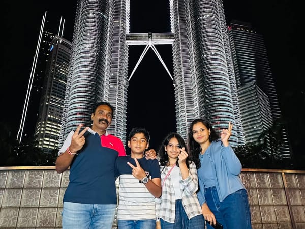 Beyond the First Passport Stamp: Prasanna and Family's Singapore and Kuala Lumpur Trip with Thrillophilia