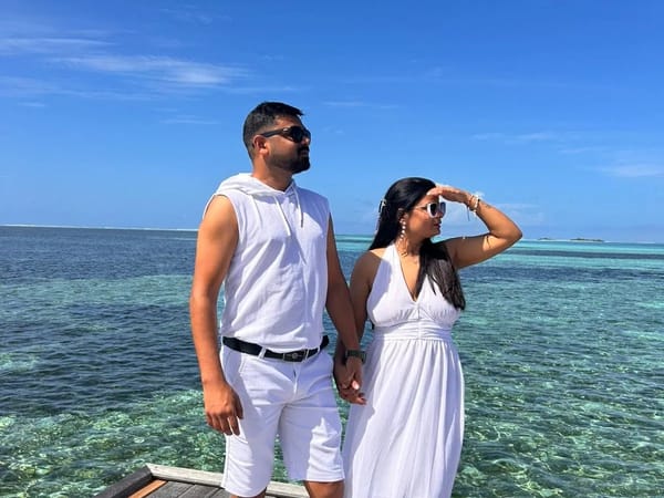 Fulfilling White Sand Dreams Across Maldives: Satya's and Renu’s Experience with Thrillophilia