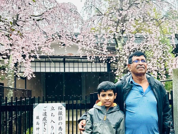 Tony Joseph's Family in Japan: Ten Days, Three Bullet Trains, and a Second Trip Worth Repeating
